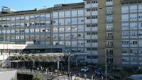 L'hôpital Gemelli à Rome où est hospitalisé le pape Léon XIV, le 14 octobre 2026