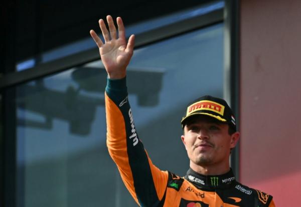 Le Britannique Lando Norris, vainqueur du GP de Hongrie, le 26 juillet 2026
