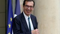 Le ministre du Travail, Jean-Pierre Farandou, quitte le palais de l'Élysée à Paris après le Conseil des ministres hebdomadaire, le 31 août 2026