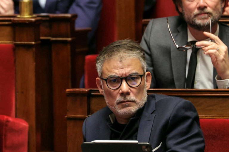 Olivier Faure, premier secrétaire du PS et député socialiste, à l'Assemblée nationale le 12 novembre 2025