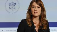 La porte-parole du gouvernement Maud Bregeon, à Paris, le 10 juin 2026