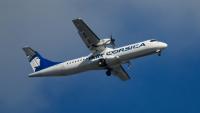 Avion d'Air Corsica, au dessus de Nantes, en Loire-Atlantique, le 13 avril 2026.