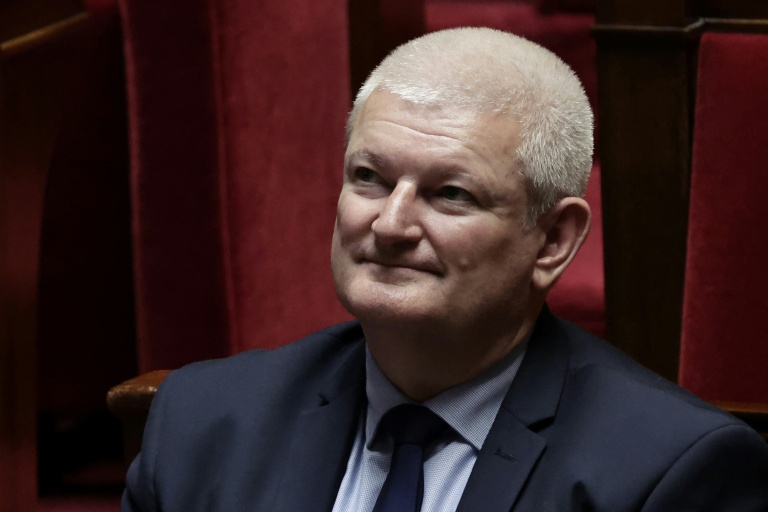 Le député Olivier Falorni, le 27 mai 2025 à l'Assemblée nationale à Paris