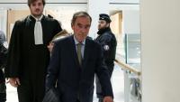 L'ancien PDG de Lafarge Bruno Lafont à son arrivée au tribunal pour le verdict le 13 avril 2026