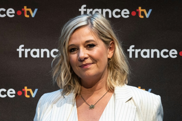 Flavie Flament à Paris le 6 février 2025
