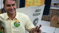 Flavio Bolsonaro le 4 octobre 2026, à Rio de Janeiro, au Brésil
