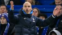 L'entraîneur italien de Chelsea Enzo Maresca face à Fulham, le 26 décembre 2025 Stamford Bridge
