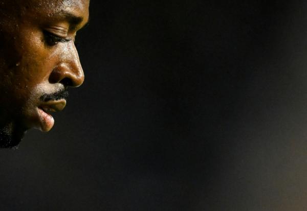 L'attaquant français du PSG Ousmane Dembélé, le 14 octobre 2024 avec les Bleus contre la Belgique, à Bruxelles