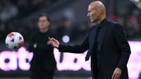 Le sélectionneur des Bleus Zinédine Zidane lors du match de Ligue des nations en Turquie, le 25 septembre 2026 à Izmit