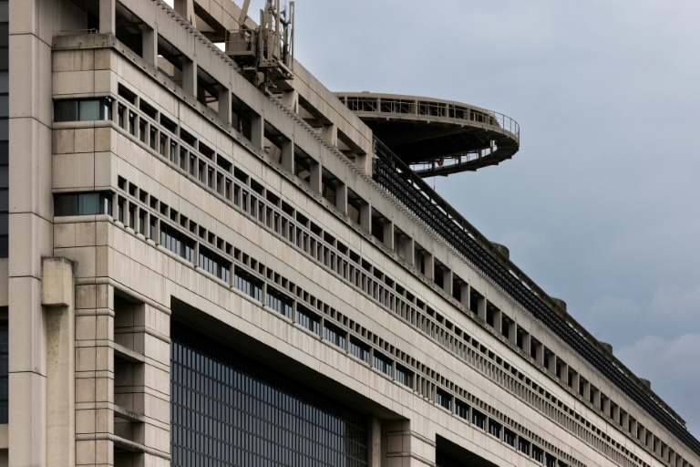 Le ministère de l'Economie et des Finances, à Paris, le 21 avril 2025