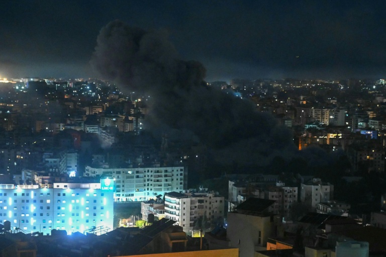 Frappe israélienne contre la banlieue sud de Beyrtouth, le 6 mars 2026