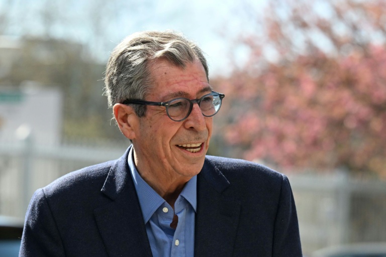 L'ancien maire LR de Levallois-Perret Patrick Balkany à Nanterre, le 4 avril 2023