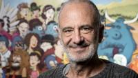 Gérard Miller lors de la sortie de la BD "50 nuances de Grecs", à Paris le 15 novembre 2019