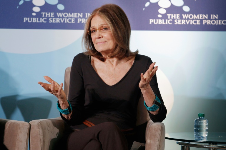 La militante féministe Gloria Steinem à Washington le 15 décembre 2011