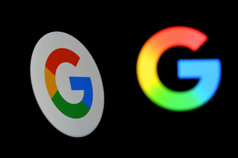 Le logo de Google photographié à Bruxelles, le 29 septembre 2025