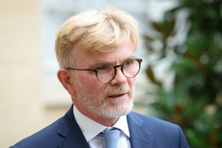 Marc Fesneau, le président du groupe Les Démocrates à l'Assemblée nationale, à sa sortie d'un entretien avec François Bayrou, Premier ministre d'alors, Paris, le 3 septembre 2025