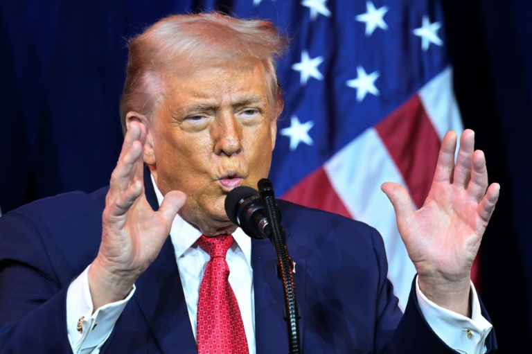 Le président américain Donald Trump au Kennedy Center à Washington, le 6 janvier 2026
