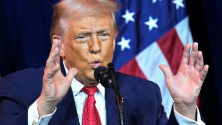 Le président américain Donald Trump au Kennedy Center à Washington, le 6 janvier 2026
