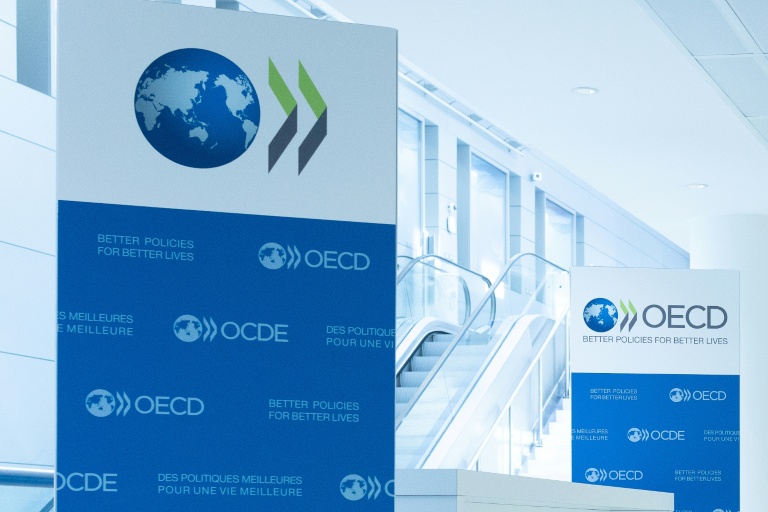 Le siège de l'OCDE à Paris, le 22 septembre 2025