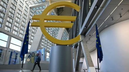 Siège de la BCE à Francfort, le 30 avril 2026, en Allemagne