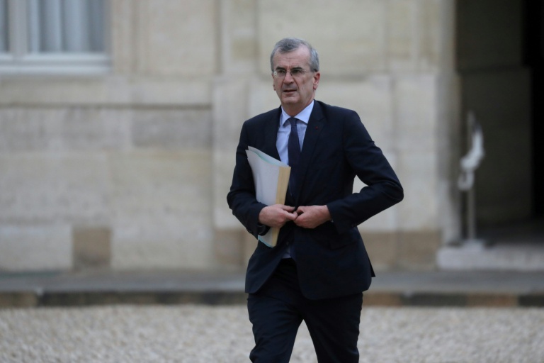 le gouverneur de la Banque de France François Villeroy-de-Galhau