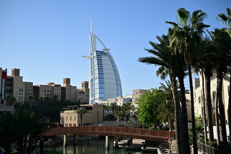L'hôtel Burj Al-Arab à Dubaï, le 15 mai 2026