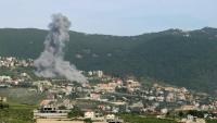 Sur le site d'une frappe israélienne sur le village de Jarjouaa, dans le sud du Liban, le 13 mai 2026