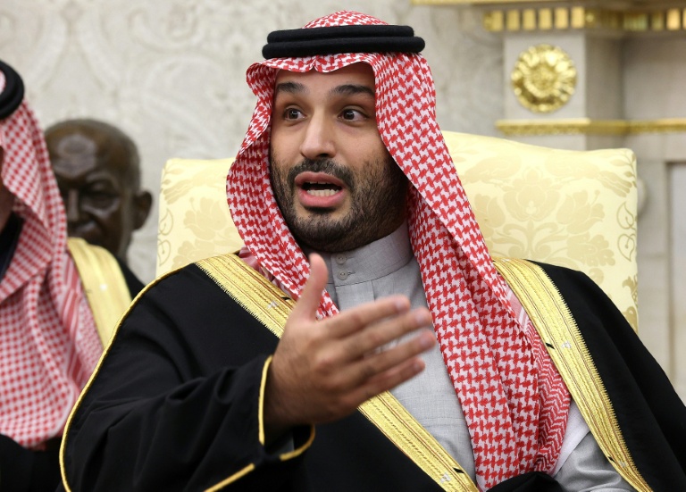 Le prince héritier saoudien Mohammed ben Salmane à Washington, le 18 novembre 2025