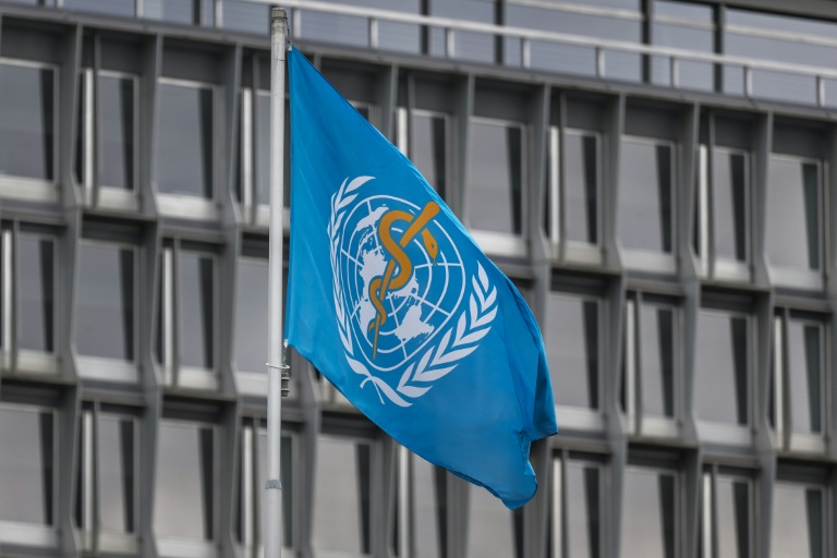 Le siège de l'Organisation mondiale de la santé (OMS), à Genève, le 23 avril 2025