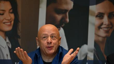 Le chef Thierry Marx, président sortant de l'Umih, le 28 octobre 2022, à Paris