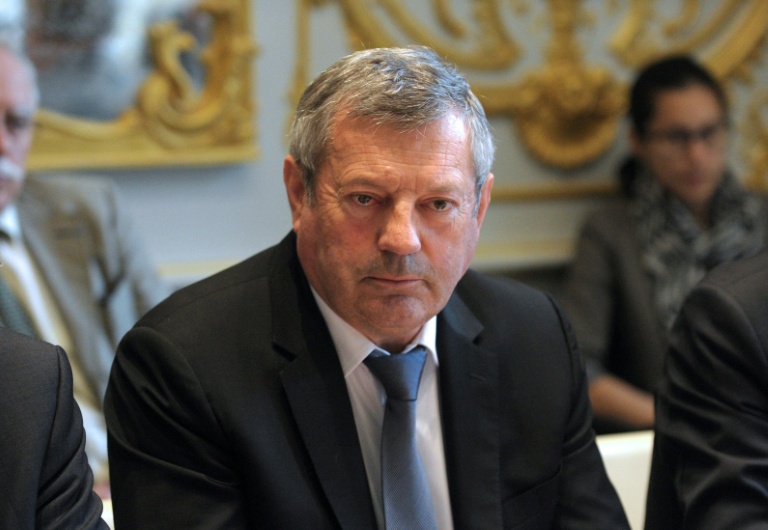 Roland Héguy, ancien président de l'Umih, le 9 juillet 2014, à Paris