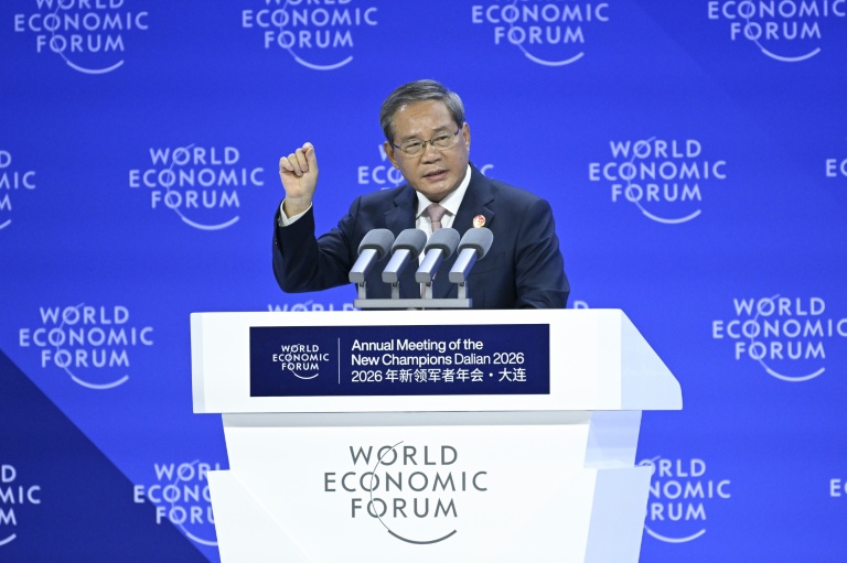 Le Premier ministre chinois Li Qiang, le 24 juin 2026 à Dalian, en Chine