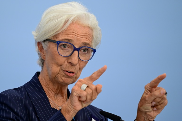 La présidente de la Banque centrale européenne (BCE), Christine Lagarde, le 10 septembre 2026 à Berlin