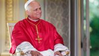 Le pape Léon XIV, le 25 septembre 2025 au palais de l'Elysée, à Paris