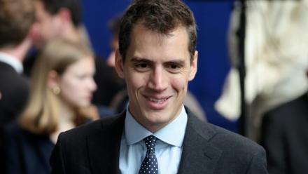 Le fondateur et patron de Mistral AI, Arthur Mensch, le 9 juillet 2025 à Londres