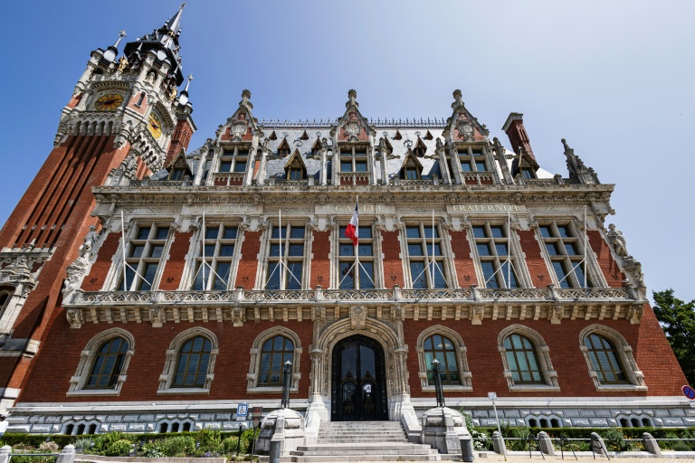 La mairie de Calais, le 11 juin 2025 dans le Pas-de-Calais