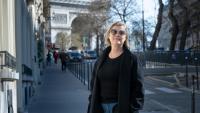 L'ancienne mannequin suédoise Ebba Karlsson, le le 18 mars 2026 à Paris