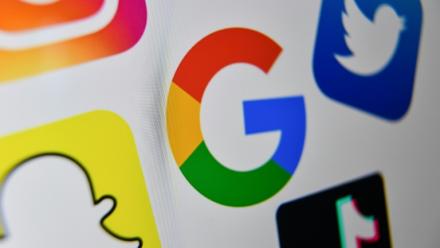 Logos des principales plateformes de réseaux sociaux, le 21 octobre 2020