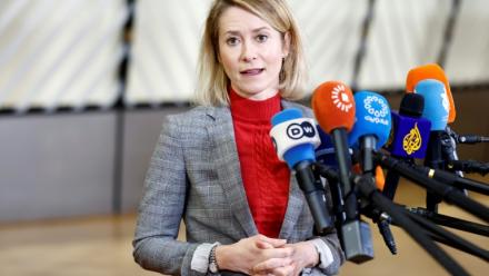 Kaja Kallas à Bruxelles, le 29 janvier 2026a