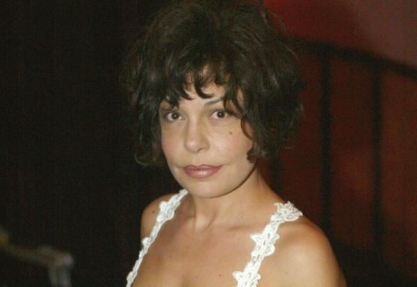 la comédienne Isabelle Mergault, le 15 septembre 2003 à Paris     