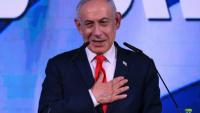 Le Premier ministre israélien Benjamin Netanyahu lors de la soirée électorale, après l'annonce des premiers sondages de sortie des urnes, le 28 octobre 2026 à Jérusalem