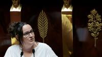 La députée LFI Elise Leboucher à l'Assemblée nationale, le 15 juillet 2026 à Paris