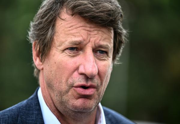 Yannick Jadot à Artigues-près-Bordeaux en Gironde, le 26 juin 2026