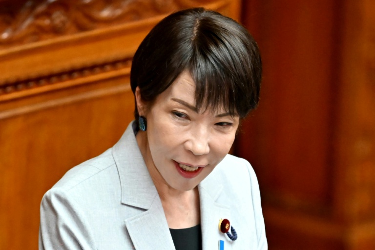 La Première ministre japonaise Sanae Takaichi le 8 mai 2026 à Tokyo