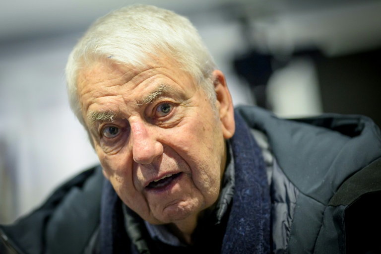 L'ancien journaliste sportif Charles Biétry à Lorient, le 3 décembre 2025 dans le Morbihan