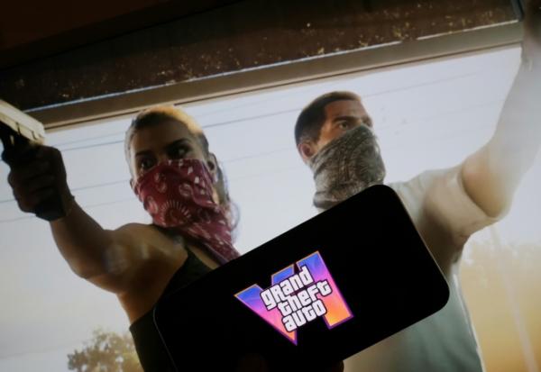 La bande-annonce de Grand Theft Auto VI, de Rockstar Games, diffusée à Los Angeles le 4 décembre 2023