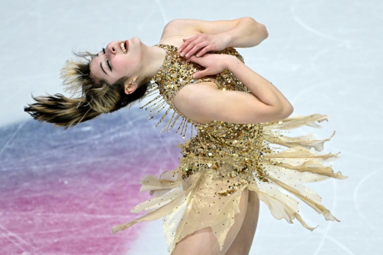 L'Américaine Alysa Liu, sacrée championne olympique de patinage artistique, le 19 février 2026 à Milan
