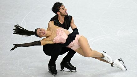 Guillaume Cizeron et Laurence Fournier Beaudry brillants en danse rythmique aux Jeux de Milan Cortina, le 9 février 2026 