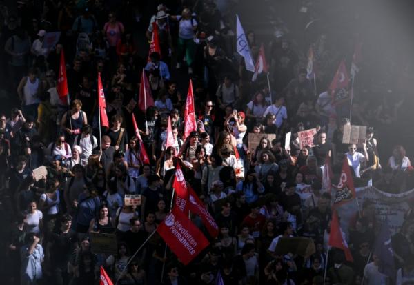 Manifestation lycéenne à Bordeaux, le 15 octobre 2026 