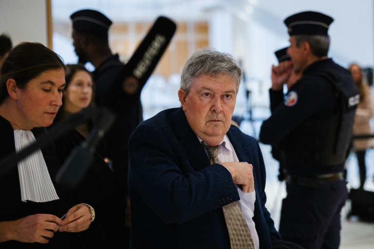 L'ex-directeur de la filiale syrienne de Lafarge Bruno Pescheux, le 4 novembre 2025 au tribunal de Paris